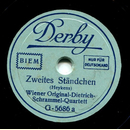 Wiener Original-Dietrich-Schrammel-Quartett - Zweites...