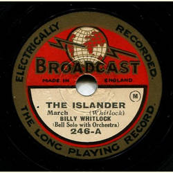 Billy Whitlock, Bell Solo with Orchestra - The Islander / ? (Falsches Label auf Seite B)