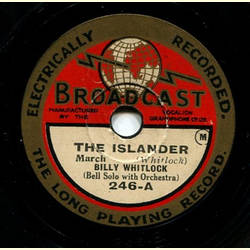 Billy Whitlock, Bell Solo with Orchestra - The Islander / ? (Falsches Label auf Seite B)