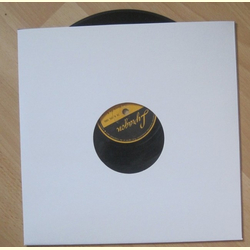 100 Cover f�r Schellackplatten 25cm (10) WEISS