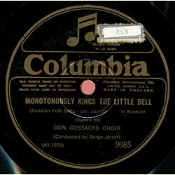 Don Kosaken-Chor - Song of the Volga Boatmen / Monotonously Rings the Little Bell