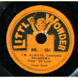 Tenor duet with Orchestra - Im Always Chasing Rainbows