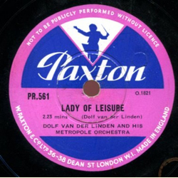 Dolf van der Linden Metropole Orchestra - Leading Lady / Lady of Leisure
