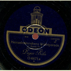 Knstler-Orchester Dajos Bla - Heinzelmnnchens Wachtparade / Dornrschens Brautfahrt