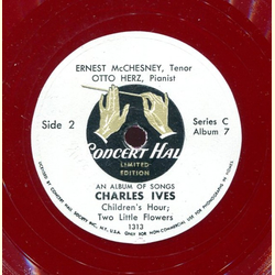 Ernest McChesney - Charles Ives: An Album of Songs (3 records album)