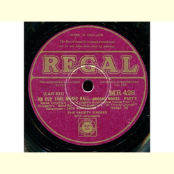 The Variety Singers with Orchestra - An Old Time Music Hall - Second House