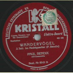 Paul Bendix - Wandervgel Teil I / Teil II