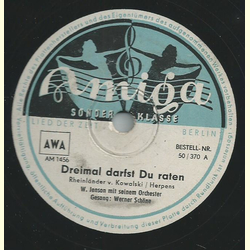 Werner Schöne / Peter Cornehlsen -  Dreimal darfst du...