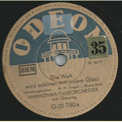 Harmonika-Tanzorchester mit Gesang- Die Welt wird schöner...