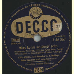 Lys Assia, die Sunnies und die Bobbys / Lys Assia mit...