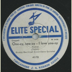 Buddy Bertinat Accordeon Quintet - One-zy-two-zy - I love you-zy / To each his own