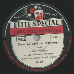 Jerry Thomas - Dans un coin de mon pays / Candlelight-Waltz