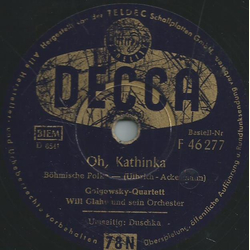 Golgowsky-Quartett - Duschka / Oh, Kathinka