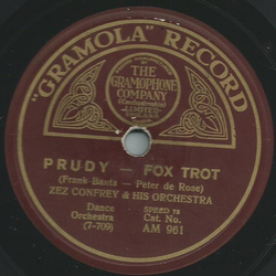 Zez Confrey & His Orchestra - Polly / Prudy