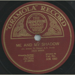 Jack Smith - Its just because Im falling in love with you / Me and my shadow