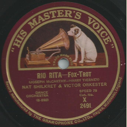 Nat Shilkret & Victor Orkester - Rio Rita / The Kinkajou