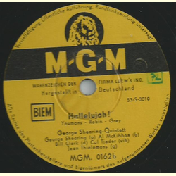 George Shearing Quintett - Undecided / Hallelujah!