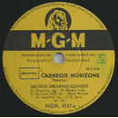 George Shearing Quintett - Carnegie Horizons / Indian Summer