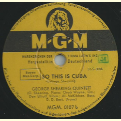 George Shearing Quintett - How high the moon / So this is Cuba