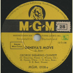 George Shearing Quintett - Genevas move / As long as theres music