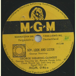 George Shearing Quintett - Bop, look and listen /...