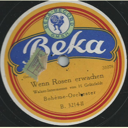 Bohme-Orchester - Wiener Praterleben / Wenn Rosen erwachen