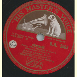 Mario Lanza - Serenade / Drinking Song