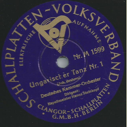 Deutsches Kammer-Orchester - Ungarischer Tanz Nr. 1 / Walzer aus der Mrchen-Suite