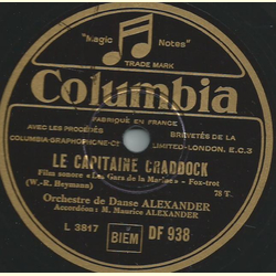 Orchestre de Danse Alexander - Le Capitaine Craddock / Aprs Lamour