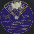 Großes Tanzorchester Adalbert Lutter, an der Orgel: Horst...