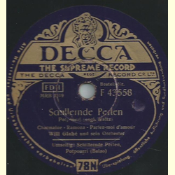 Will Glah und sein Orch. - Schillernde Perlen (Potpourri...