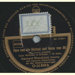 Gerhard Wendland - Cest si bon / Fern von der Heimat und ferne von dir