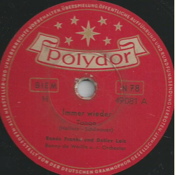 Rene Franke und Detlev Lais - Immer wieder / Wirst du...