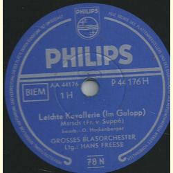 Groes Blasorchester - Leichte Kavallerie (Im Galopp) / Ambo-Polka (Im Trabe)