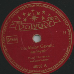 Paul Norman - Die kleine Gavotte / Abendglocken