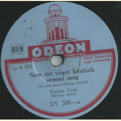 Farkas Vera - Nem rt vget kztnk semmi mg / Engem a...