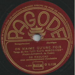 Edi Rauleau / Valentino et son Orch. - On naime quune...