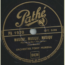 Orchestre Tony Murena - Begin the beguine / Musiqu, musiqu, musiqu