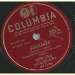Xavier Cugat und sein Orchester - Guadalajara / Cuban Mambo
