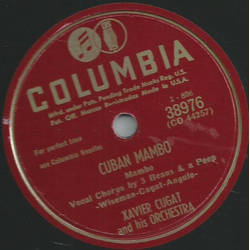 Xavier Cugat und sein Orchester - Guadalajara / Cuban Mambo