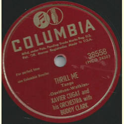 Xavier Cugat und sein Orchester - Thrill me / Nocturnal...