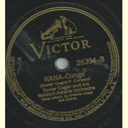 Xavier Cugat und sein Orchester - Perfidia / Nana