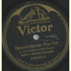 Selvins Novelty Orchestra / All Star Trio - Dance-O-Mania / Old man Jazz