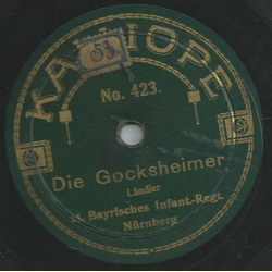 14. Bayrisches Infant.-Regt. Nrnberg - Die Gocksheimer / Die Waldbttelbrunner