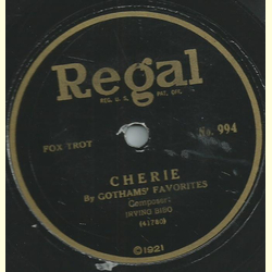 Regal Jazz Syncopators / Gothams Favorites - Sunshine / Cherie