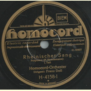 Homocord-Orchester - Rheinischer Sang