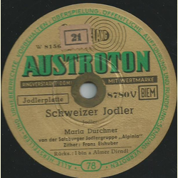 Maria Durchner - I bin a Almer Dirndl / Schweizer Jodler