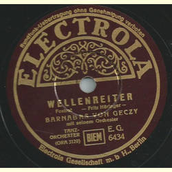 Barnabas von Gczy mit seinem Orchester - Wellenreiter / Bitte, bitte, bitte, bitte