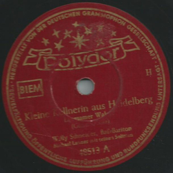 Willy Schneider - Kleine Kellnerin aus Heidelberg / Liebe...