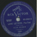 Peter Kreuder - Love Letters / Venganza